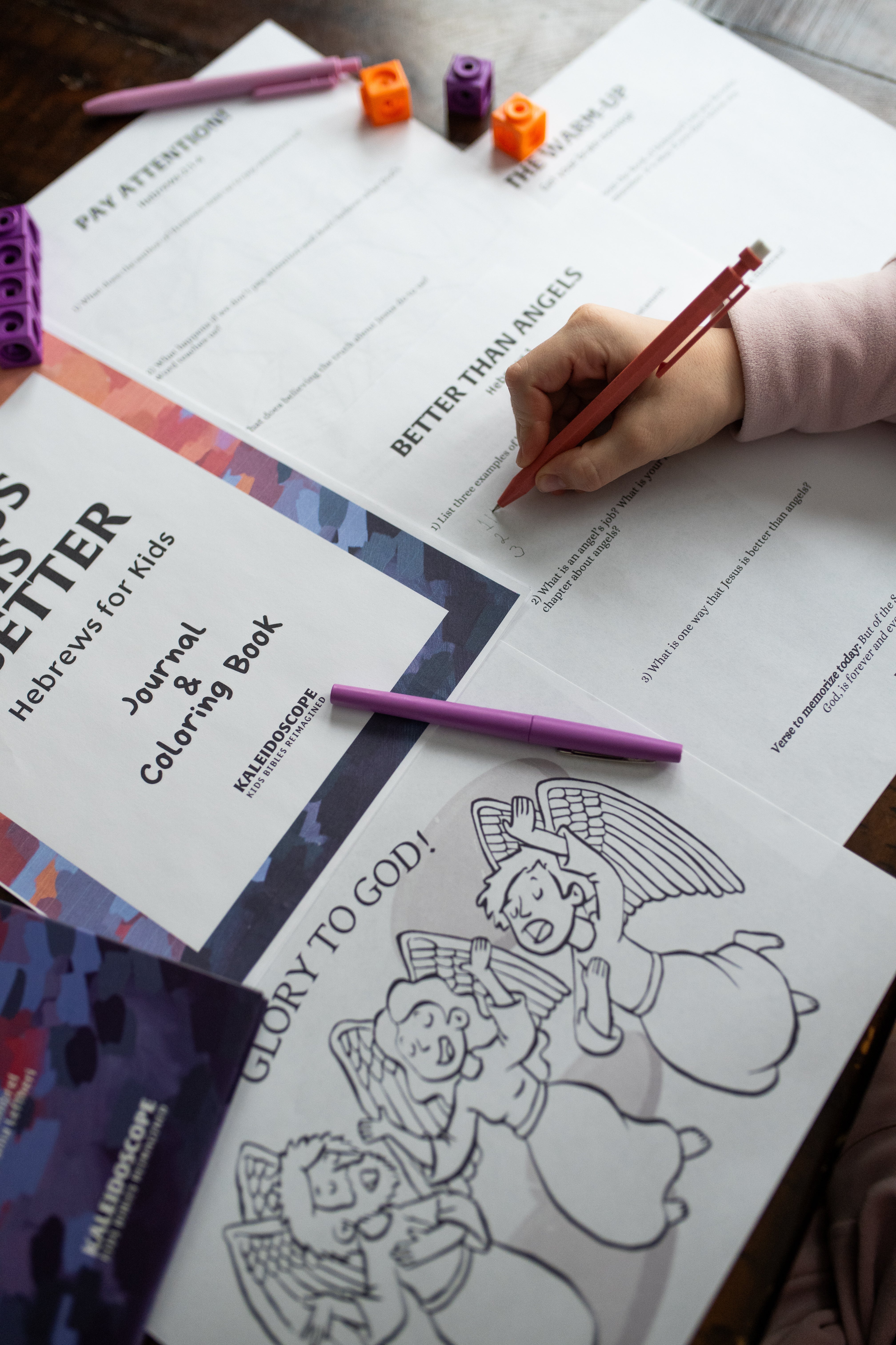 π NEW Jesus is Better: Hebrews for Kids Printable Journal (Digital Delivery) - Image 4
